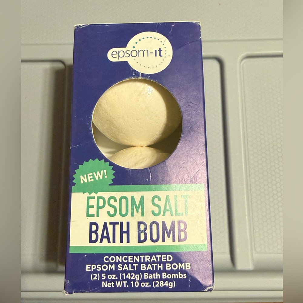 Epsom-It Soothing Muscle Lotion & Bath Bomb Set - Muscle Ache Relief, NEW - Picture 2 of 9